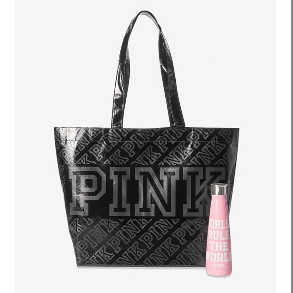 PINK Victoria's Secret Accessories - 🆕Pink Victoria Secret sexy bag &water bottle 2019